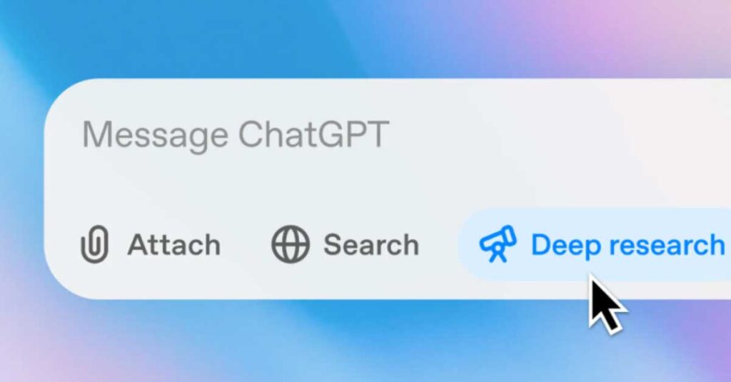 ChatGPT Deep Research